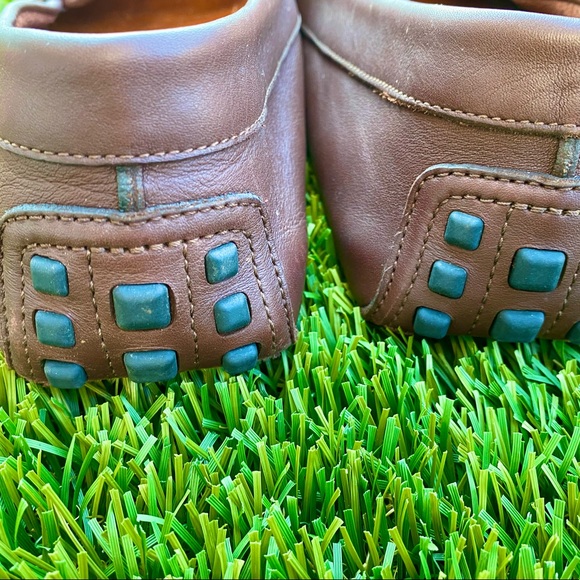 Gucci Ayrton Leather & Web Driver Loafers. - Picture 5 of 10